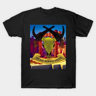 Dead Man's Ville Background T-Shirt